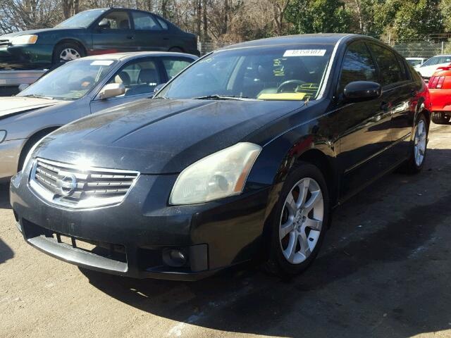 1N4BA41E87C812765 - 2007 NISSAN MAXIMA SE BLACK photo 2