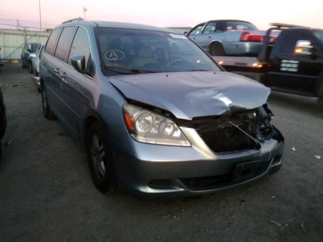 5FNRL38787B103387 - 2007 HONDA ODYSSEY EX SILVER photo 1