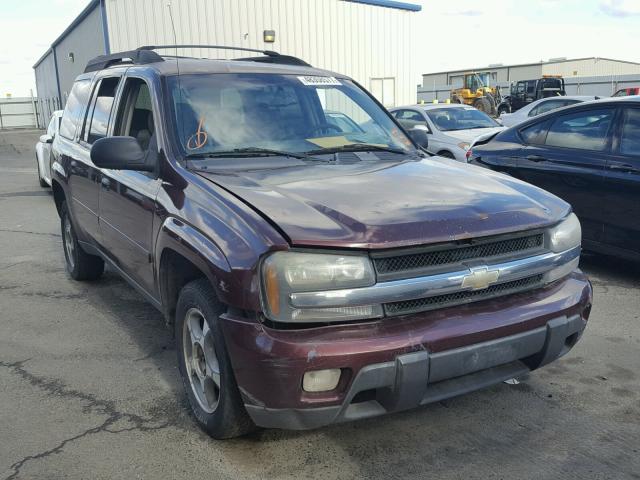 1GNET16S466132655 - 2006 CHEVROLET TRAILBLAZE BURGUNDY photo 1