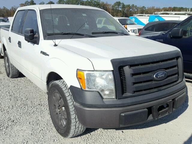 1FTEW1CMXCFB26943 - 2012 FORD F150 SUPER WHITE photo 1