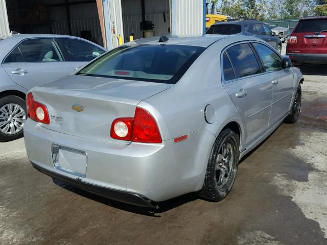 1G1ZB5E04CF149979 - 2012 CHEVROLET MALIBU LS 银色 照片 4