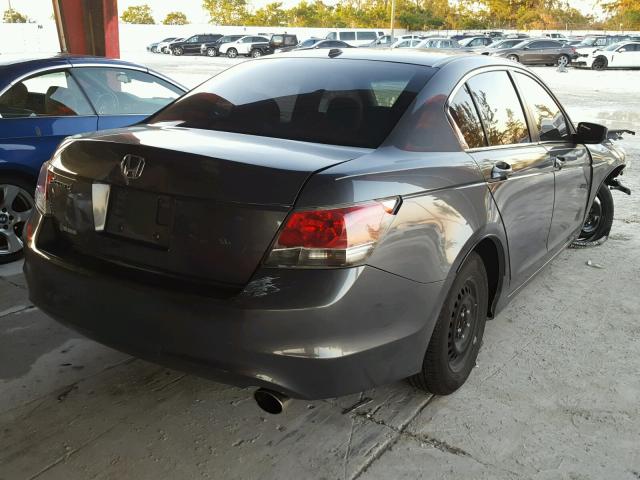 1HGCP2F85AA178730 - 2010 HONDA ACCORD EXL GRAY photo 4