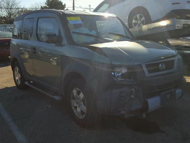 5J6YH28634L028535 - 2004 HONDA ELEMENT EX GREEN photo 1