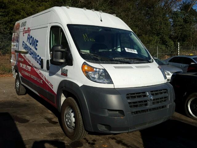 3C6TRVDGXHE505125 - 2017 RAM PROMASTER WHITE photo 1