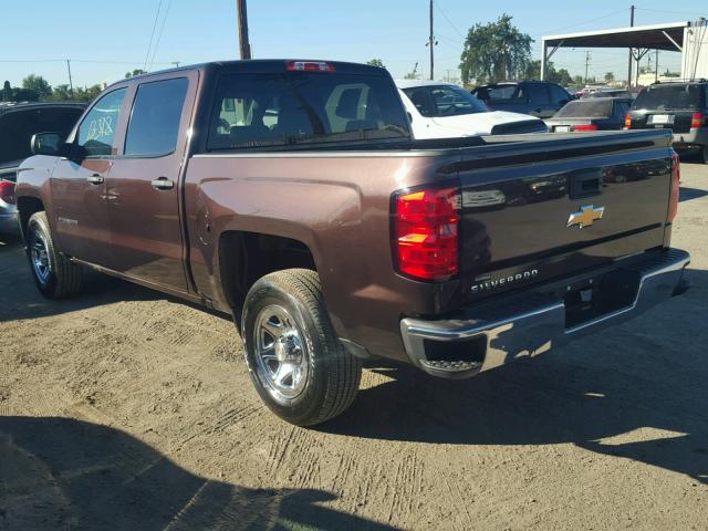 3GCPCNEC2GG188483 - 2016 CHEVROLET SILVERADO BROWN photo 3