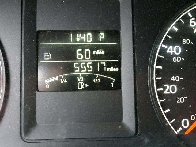 3VW2K7AJ6EM443659 - 2014 VOLKSWAGEN JETTA BASE BLACK photo 8