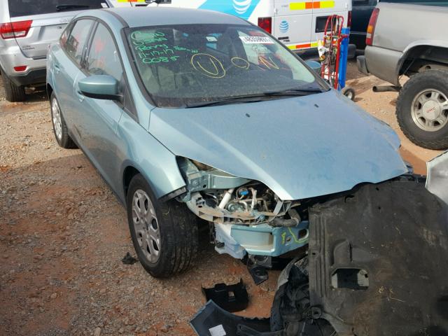 1FAHP3F2XCL256972 - 2012 FORD FOCUS SE GREEN photo 1