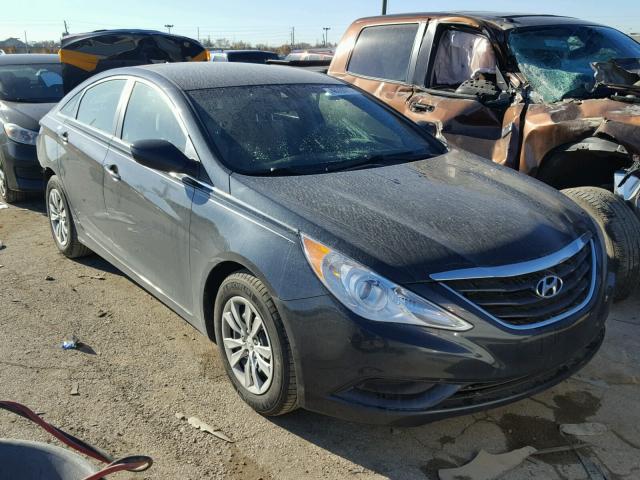 5NPEB4AC2CH336773 - 2012 HYUNDAI SONATA GLS BLUE photo 1