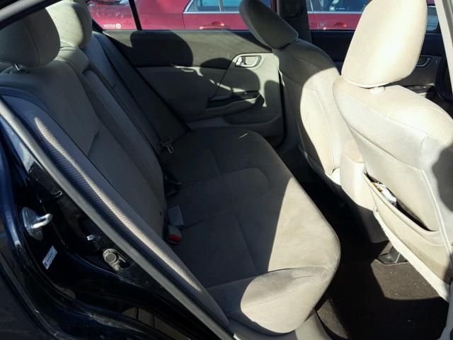 19XFB2F81CE019035 - 2012 HONDA CIVIC EX შავი ფოტო 6