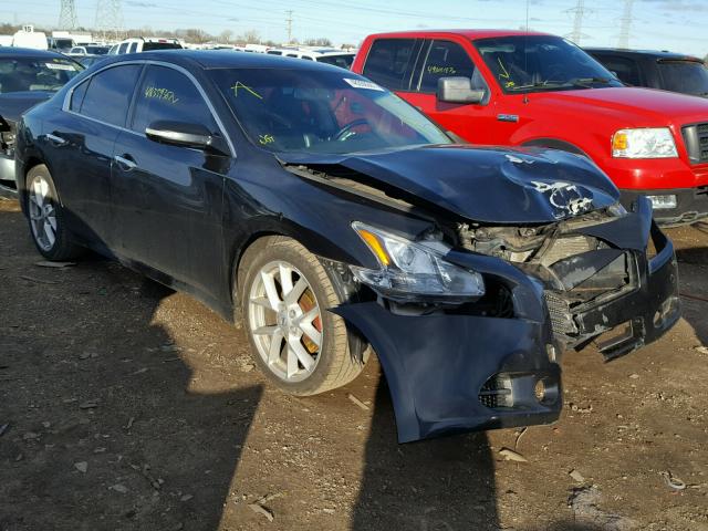 1N4AA51E59C849972 - 2009 NISSAN MAXIMA S BLACK photo 1