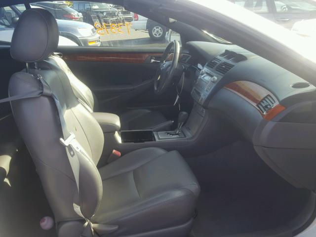 4T1FA38P37U132422 - 2007 TOYOTA CAMRY SOLA Ağ foto 5