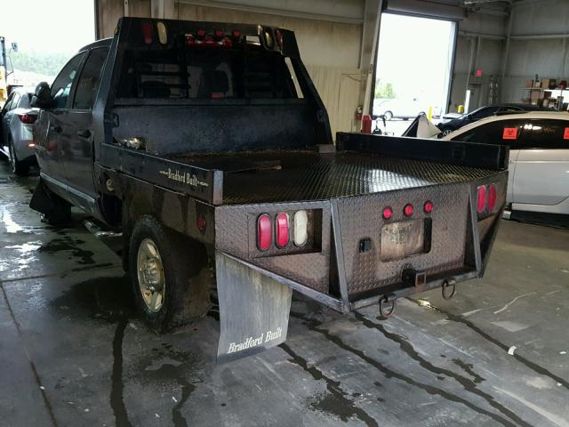 3D7KS28C35G723265 - 2005 DODGE RAM 2500 S შავი ფოტო 3