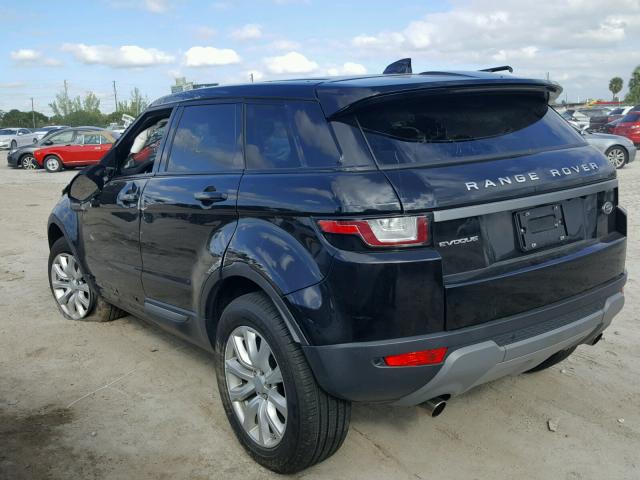 SALVP2BG3HH236882 - 2017 LAND ROVER RANGE ROVE BLACK photo 3