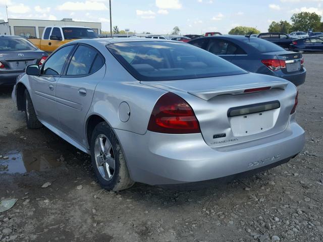 2G2WP522X51177317 - 2005 PONTIAC GRAND PRIX ვერცხლისფერი ფოტო 3