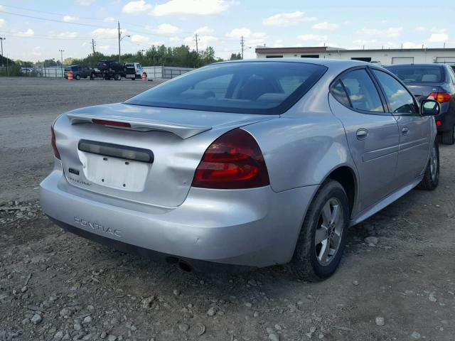 2G2WP522X51177317 - 2005 PONTIAC GRAND PRIX ვერცხლისფერი ფოტო 4