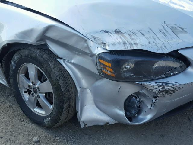 2G2WP522X51177317 - 2005 PONTIAC GRAND PRIX ვერცხლისფერი ფოტო 9