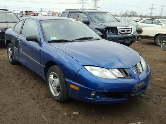 3G2JB12F45S217531 - 2005 PONTIAC SUNFIRE BLUE photo 1