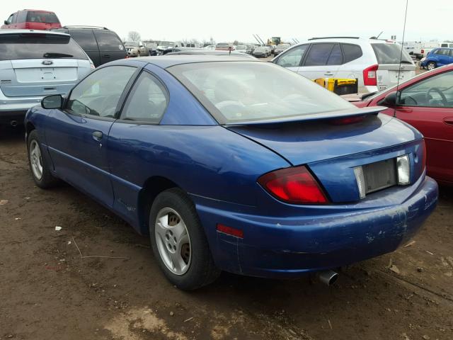 3G2JB12F45S217531 - 2005 PONTIAC SUNFIRE BLUE photo 3