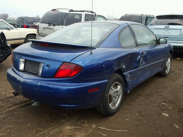 3G2JB12F45S217531 - 2005 PONTIAC SUNFIRE BLUE photo 4