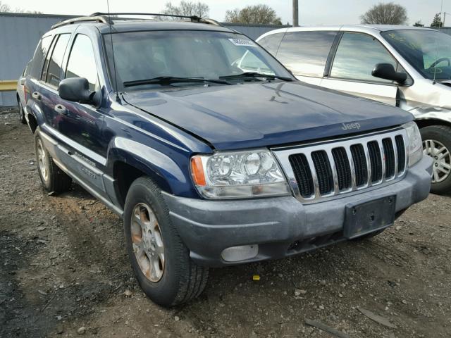 1J4GW48S8YC235342 - 2000 JEEP GRAND CHER BLUE photo 1