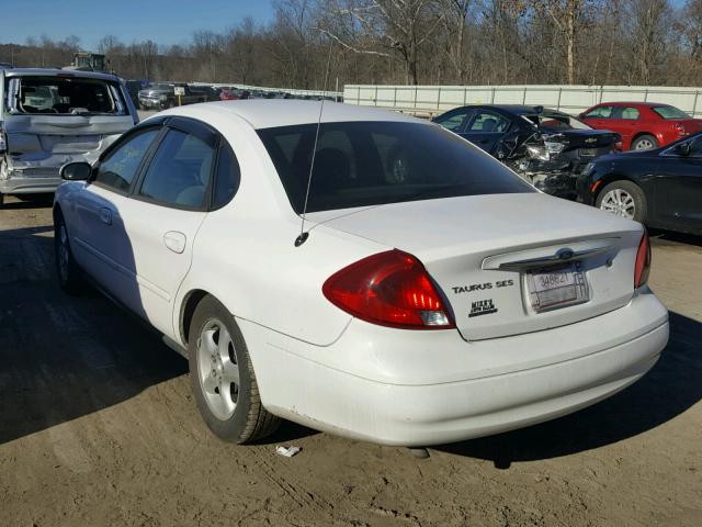 1FAFP55U13A130985 - 2003 FORD TAURUS SES WHITE photo 3