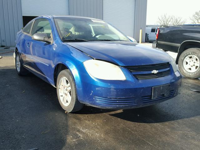 1G1AK12F257588139 - 2005 CHEVROLET COBALT BLUE photo 1