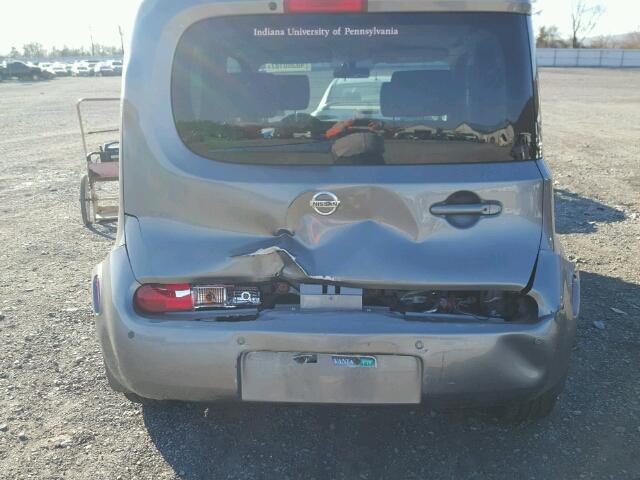 JN8AZ28R09T122477 - 2009 NISSAN CUBE BASE GRAY photo 9