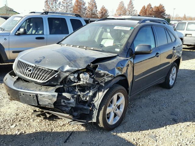 2T2HK31U67C043690 - 2007 LEXUS RX 350 CHARCOAL photo 2