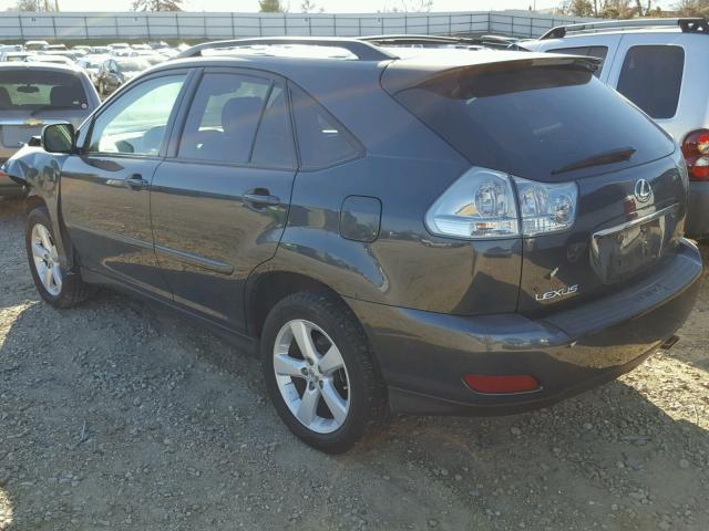 2T2HK31U67C043690 - 2007 LEXUS RX 350 CHARCOAL photo 3