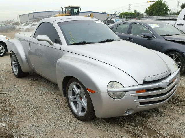 1GCES14H95B115309 - 2005 CHEVROLET SSR SILVER photo 1