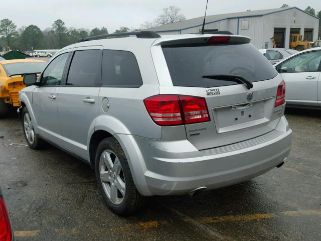 3D4PH5FV2AT282947 - 2010 DODGE JOURNEY SX SILVER photo 3