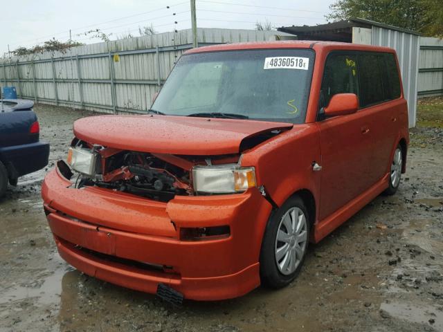 JTLKT324840160560 - 2004 TOYOTA SCION XB ნარინჯისფერი ფოტო 2