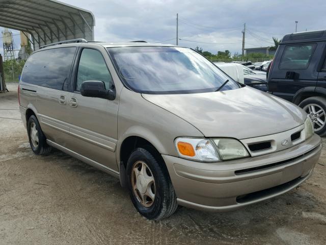 1GHDX03E6XD110746 - 1999 OLDSMOBILE SILHOUETTE BEIGE photo 1