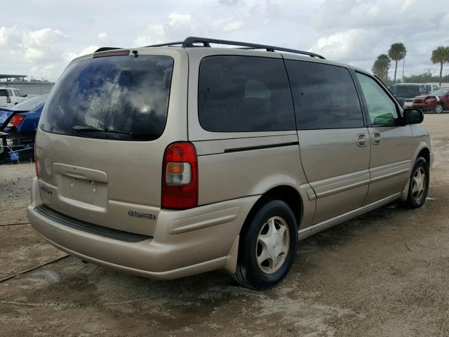 1GHDX03E6XD110746 - 1999 OLDSMOBILE SILHOUETTE BEIGE photo 4