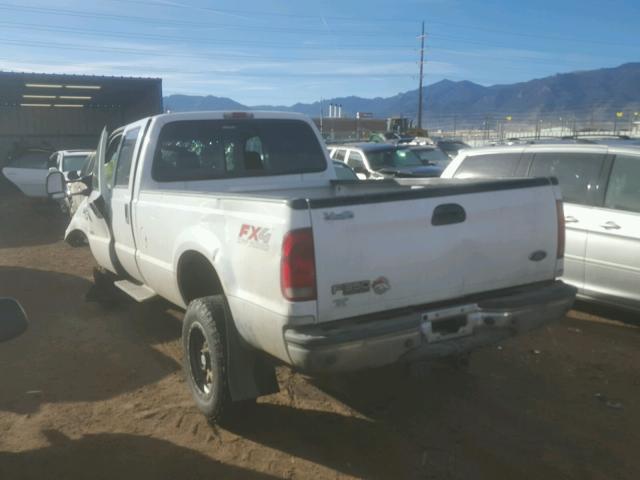 1FTSW31P64ED40721 - 2004 FORD F350 SRW S WHITE photo 3