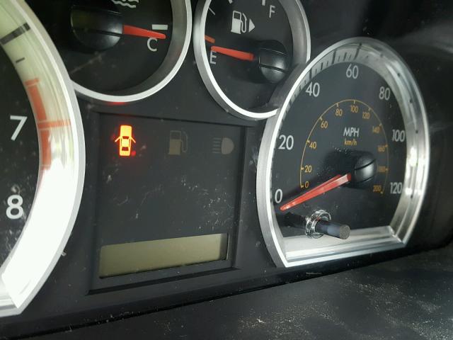 KL1TD56677B183154 - 2007 CHEVROLET AVEO BASE Czerwony zdjęcie 8