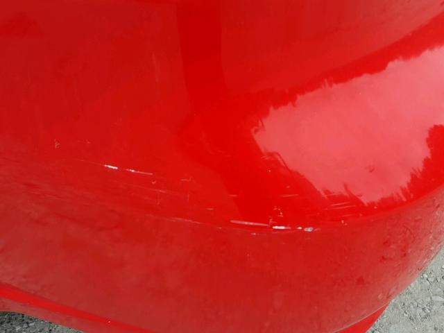 KL1TD56677B183154 - 2007 CHEVROLET AVEO BASE Czerwony zdjęcie 9