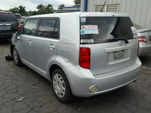 JTLKE50E081012548 - 2008 TOYOTA SCION XB Gümüş foto 3