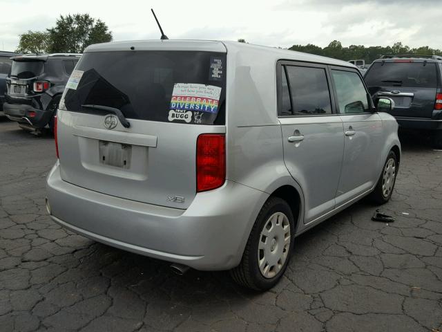 JTLKE50E081012548 - 2008 TOYOTA SCION XB Gümüş foto 4