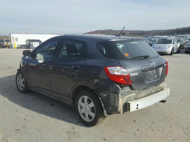 2T1KU40E19C090634 - 2009 TOYOTA COROLLA MA GRAY photo 3