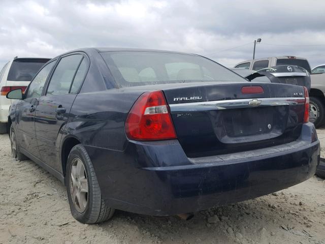 1G1ZT52825F267524 - 2005 CHEVROLET MALIBU LS ლურჯი ფოტო 3