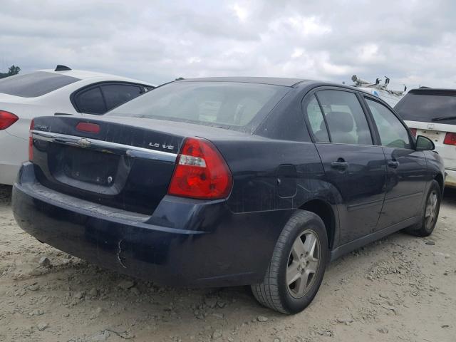 1G1ZT52825F267524 - 2005 CHEVROLET MALIBU LS ლურჯი ფოტო 4