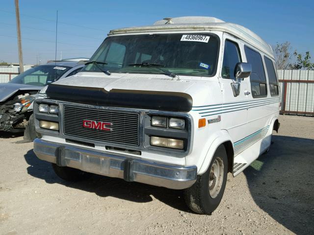 1GDEG25K6SF527964 - 1995 GMC RALLY WAGO WHITE photo 2