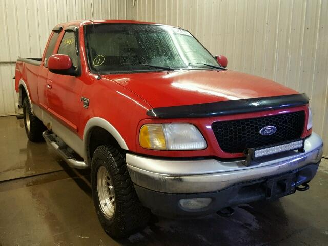 2FTRX18L4YCB09735 - 2000 FORD F150 Красный фото 1