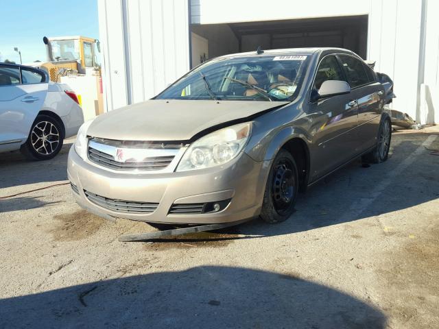 1G8ZV57728F153734 - 2008 SATURN AURA XR GOLD photo 2