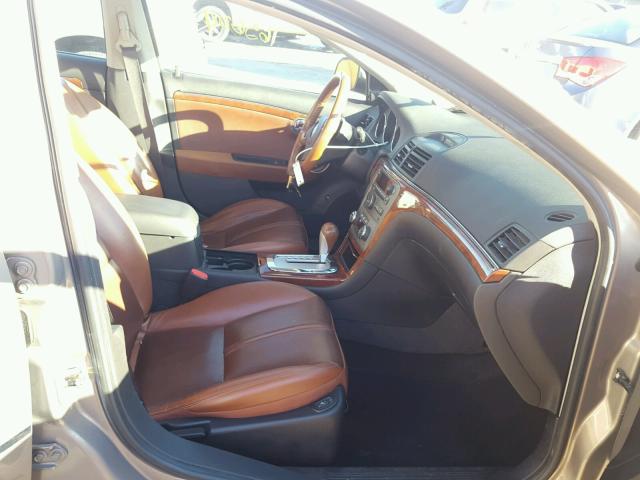 1G8ZV57728F153734 - 2008 SATURN AURA XR GOLD photo 5