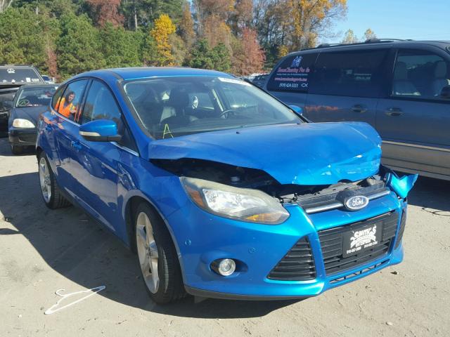 1FAHP3N21CL166675 - 2012 FORD FOCUS TITA BLUE photo 1