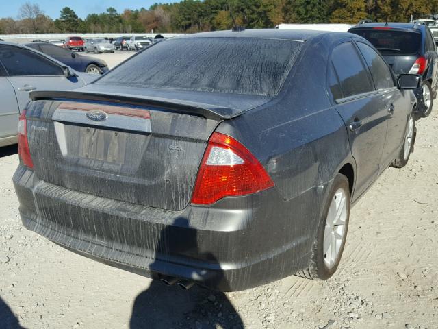 3FAHP0JA8CR367860 - 2012 FORD FUSION SEL GRAY photo 4