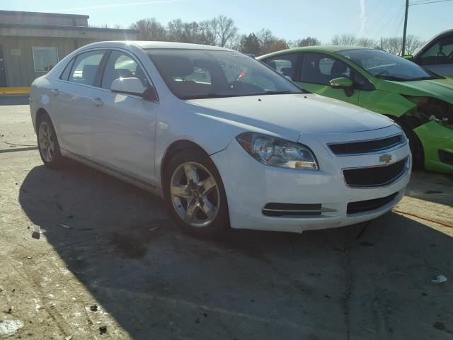 1G1ZC5EB0AF311585 - 2010 CHEVROLET MALIBU 1LT WHITE photo 1