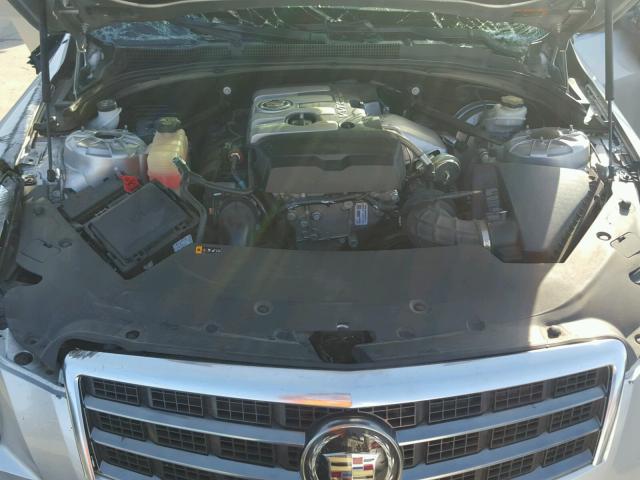 1G6AK5SX2D0147192 - 2013 CADILLAC ATS PERFOR SILVER photo 7